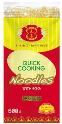 Noodles with egg quick cooking 500g SPRING HOME